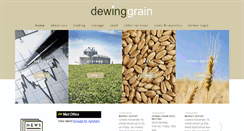 Desktop Screenshot of dewinggrain.co.uk
